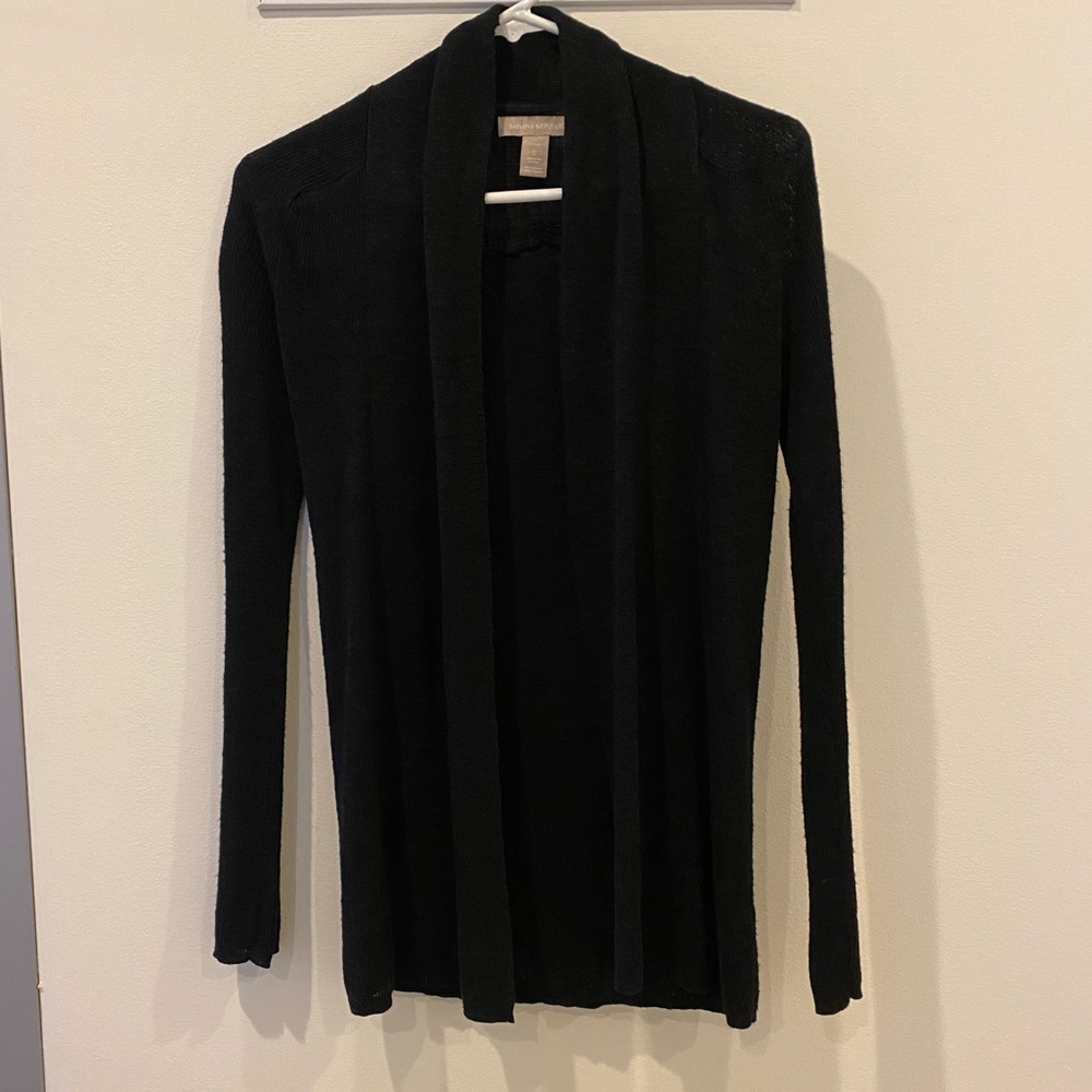 Banana Republic Linen Blend Open Cardigan